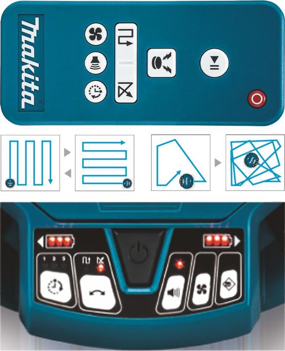 Actual product image Makita Drc200z (Robot vacuum)