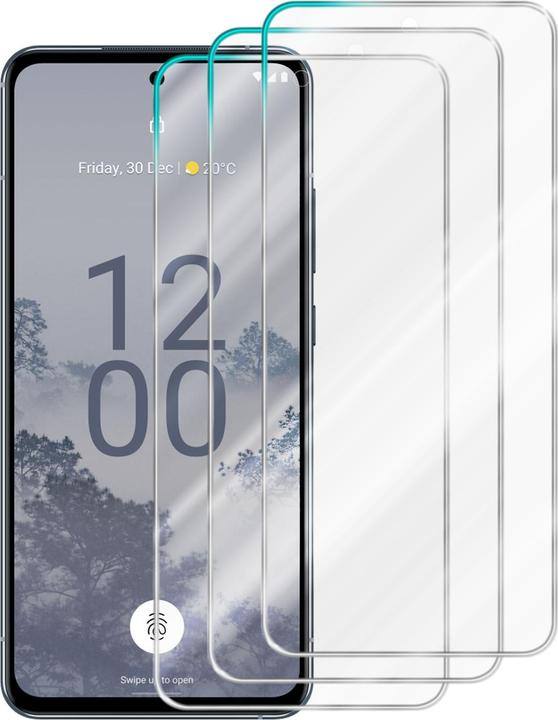 Produktbild Cadorabo Display Schutzglas Folie für Nokia X30 5G 3er Pack (3 Stück, Nokia X30 5G)
