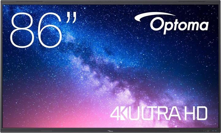 Optoma 5863RK 86inch 400cd/m2 UHD Interactive 4K Multi-Touch Display Android 13 Integrated Google Pl (3840 x 2160 pixel, 86")