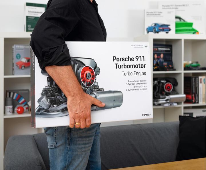 Productafbeelding Franzis Porsche 911 Turbo motor kit