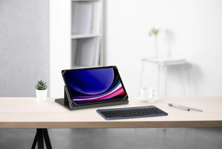 Actual product image Hama Bluetooth® keyboard Travel 500 for tablets 7-11, case, black, QWERTZ DE (00125137) (DE)