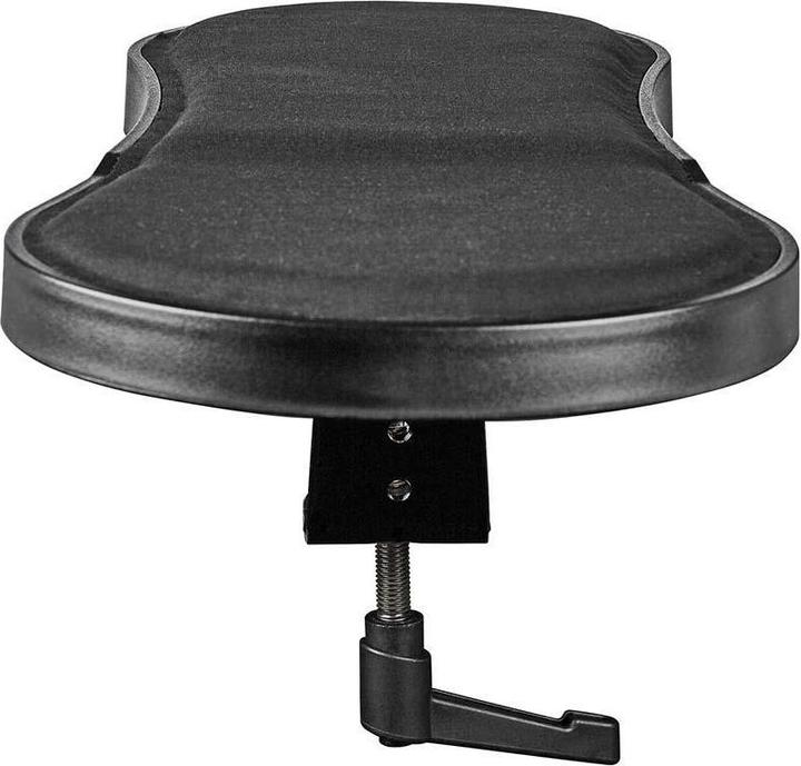 Produktbild Nedis Ergonomische Armlehne mit Mauspad, voll beweglich, Schwarz