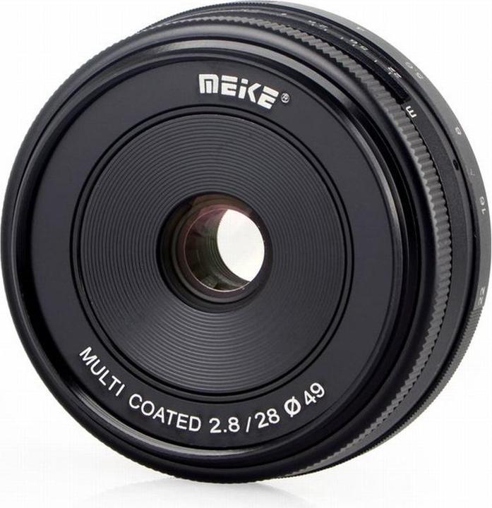 Image du produit Meike 28mm f/2.8-22 MFT (Micro Four Thirds, APS-C / DX)