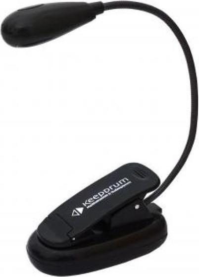 Actual product image K&M 100-1 Music Stand Blue with Music Stand Light