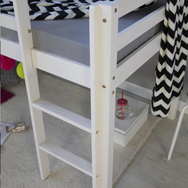 Produktbild Homestyle4u Hochbett Spielbett Jugendbett (90 x 200 cm)