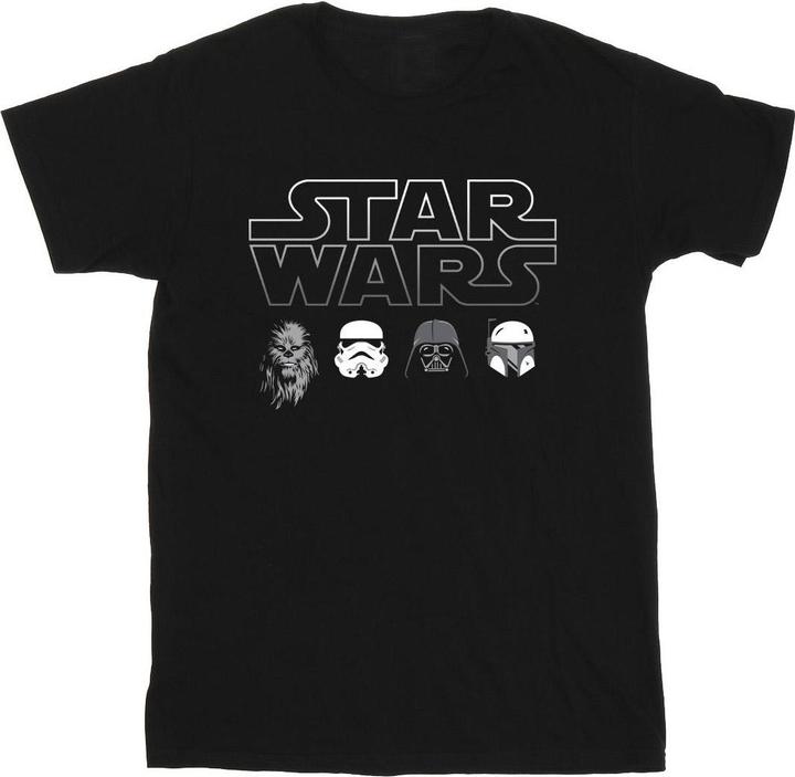 Star Wars Character Heads TShirt (S)