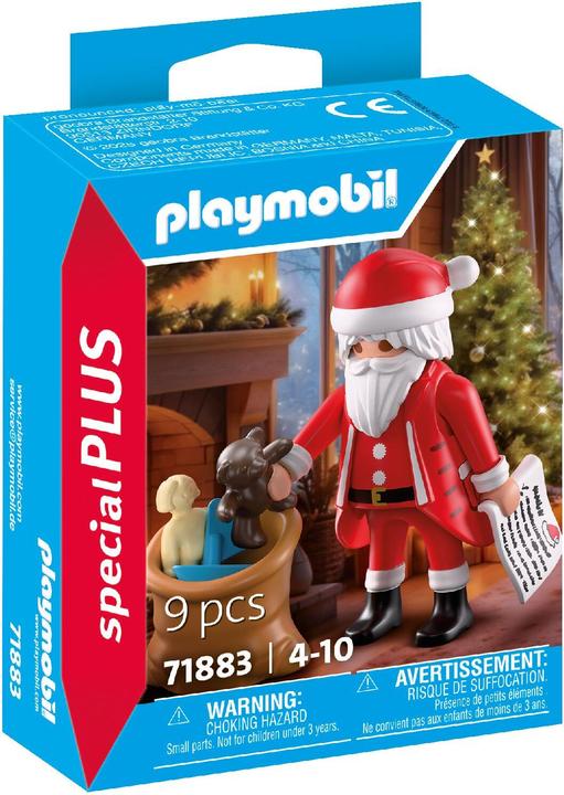 Produktbild Playmobil 71883 Weihnachtsmann mit Wunschzettel (71883, Playmobil Special Plus)
