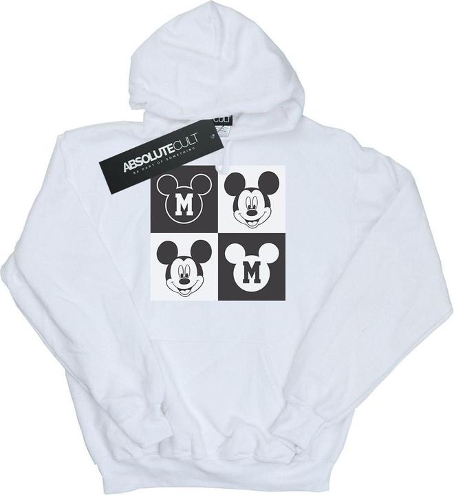 Produktbild Disney Mickey Mouse Smiling Squares Kapuzenpullover (M)