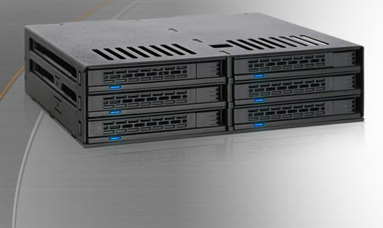 Actual product image Icy Dock ExpressCage MB326SP-B - Enclosure for storage drives with fan - 2.5" (6.4 cm)