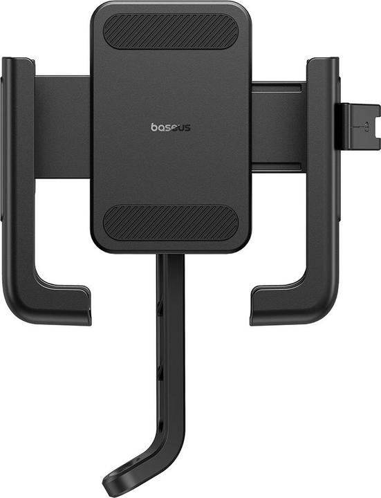 Actual product image Baseus GoTrip Series Bike Phone Mount Rearview Mirror Version Cluster Black