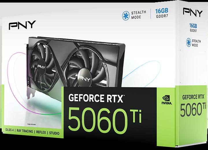 Produktbild PNY GeForce RTX 5060 Ti Dual Fan (16 GB)