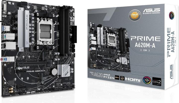 Produktbild ASUS Prime A620M-A-CSM (AM5, AMD SoC, mATX)