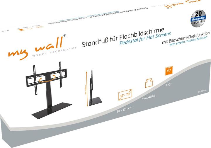 Actual product image myWall HP2BRA (Universal, 70", 40 kg)