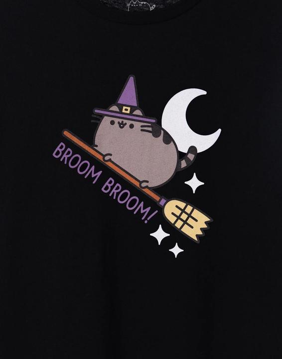 Immagine prodotto Pusheen Broom Broom Maglietta Halloween Donna (L)