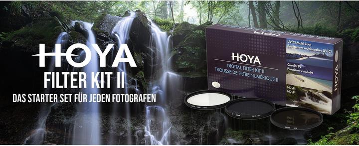 Produktbild Hoya Digital Filter Kit II (UV, CIR-PL & ND8) Filterset (37 mm, UV-Filter, ND- / Graufilter, Polarisationsfilter, 37 mm)