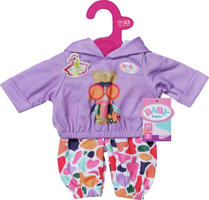 Produktbild Zapf Creation BABY born Hoodie Outfit 43cm