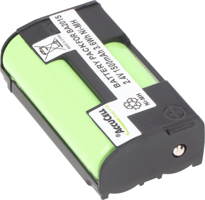 Actual product image XCell Akku passend für Sennheiser BA2015 Akku G2, G3, 009950 BA 2015, System 2015 (1 pcs., 160 mAh)
