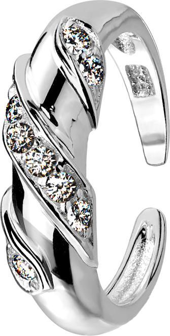 Immagine prodotto Star Piercing Anello in argento con cristalli (38, 925 Argento)