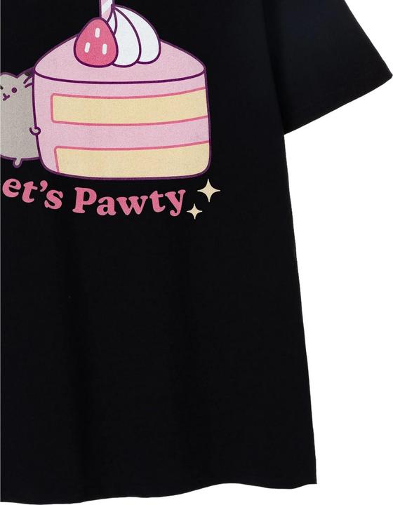 Immagine prodotto Pusheen Let's Pawty Maglietta Donna (M)