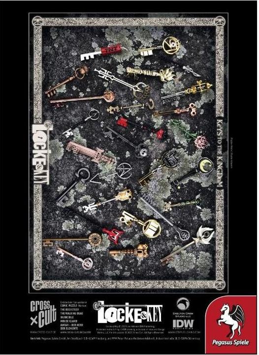 Produktbild 76008G - Locke & Key - Die Schlüssel zum Königreich, Puzzle, 1.000 Teile (DE-Ausgabe) (1000 Teile)