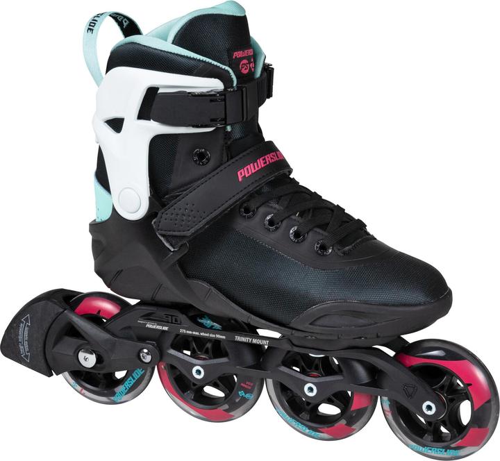 Actual product image Powerslide PHUZION SKATES Radon Teal 90 37 (37)
