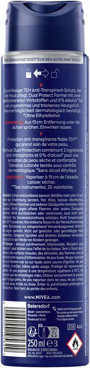 Actual product image NIVEA MEN Dry Impact Spray XXL (Spray)