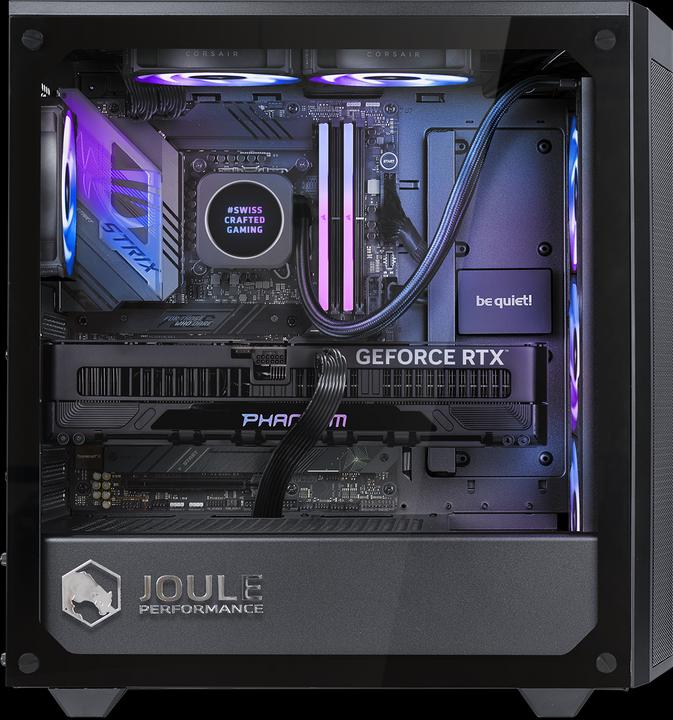 Produktbild Joule Performance High End Gaming PC RTX5080 R7X3D 32GB 2TB L1134544 (AMD Ryzen 7 9700X, 32 GB, 250 GB, GeForce RTX 5080)