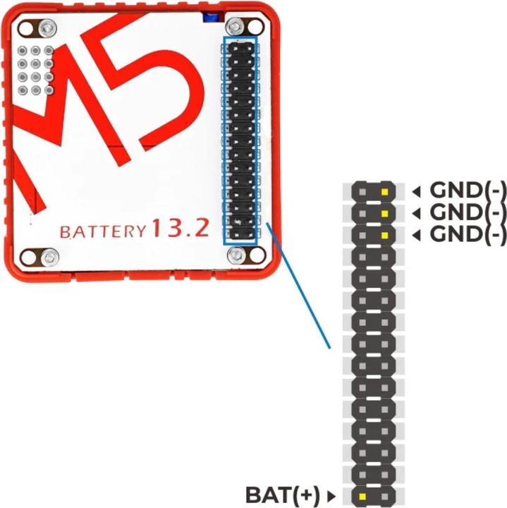 Immagine prodotto M5Stack Modulo batteria 13.2 1500 mAh