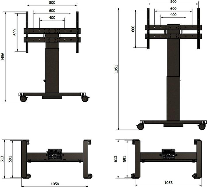 Immagine prodotto DSS Mobilift 0049sw (Universale, 110", 150 kg)