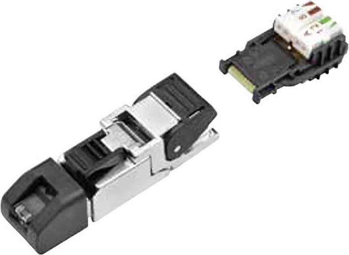Immagine prodotto Schubiger Field attachable RJ45 shielded connector, TIA-568B, AWG24/1-22/1, AWG27/7-AWG22/7