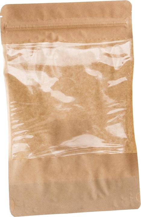 Image du produit Efco Sachets à fond plat Doypack avec fenêtre, papier kraft, 25 pièces (Coffret cadeau, 25 x)