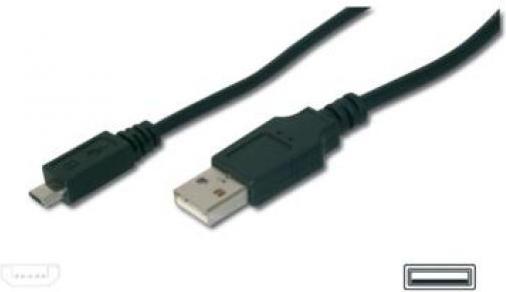Produktbild Digitus USB A – USB Micro B (1 m, USB 2.0)