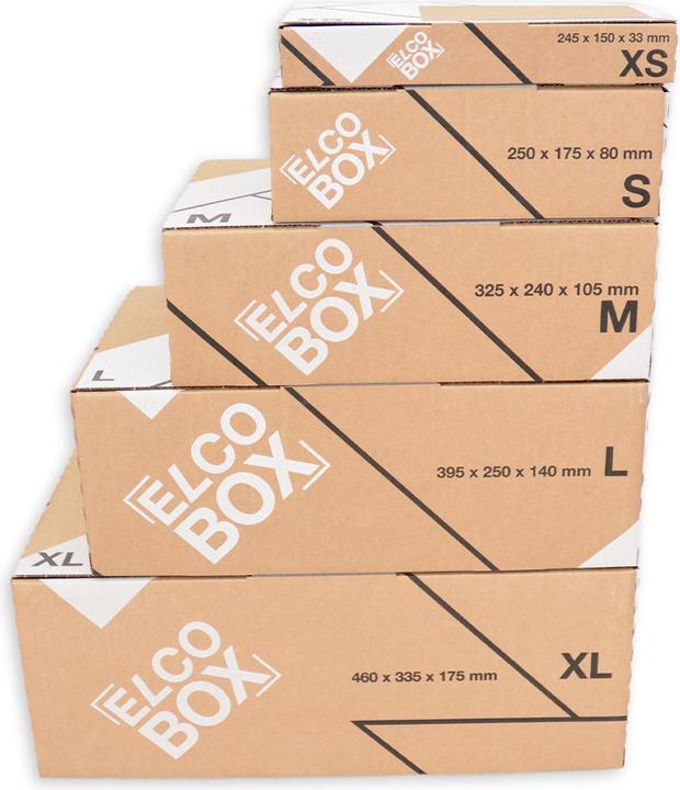 Produktbild Elco Versandkarton S 250 x 175 x 80 mm (1 x)