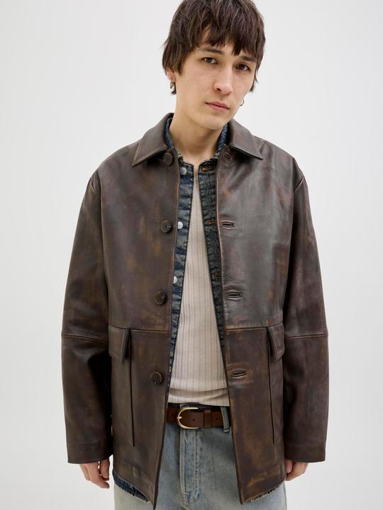 Immagine prodotto Jack & Jones Giacca di pelle Giacca di pelle (L)