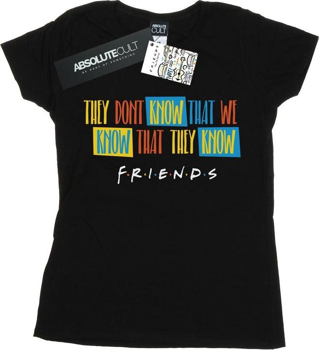 Friends They Don't Know Script TShirt (XL)