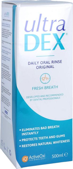 Actual product image Ultradex Mouthwash, 500 ml solution (500 ml, Mouthwash)
