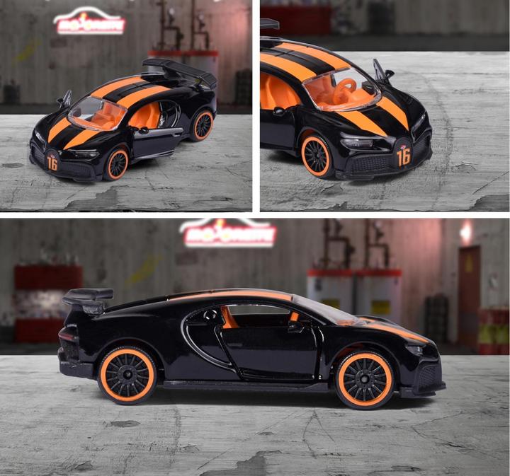Produktbild Majorette Racing Bugatti Chiron Pur Sport, schwarz