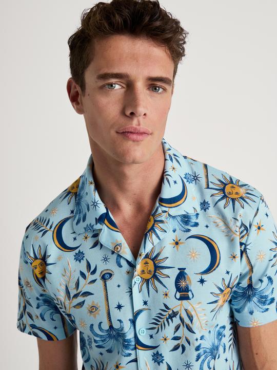 Produktbild Calida Relax Magic Kurz-Pyjama, durchgeknöpft (XL)