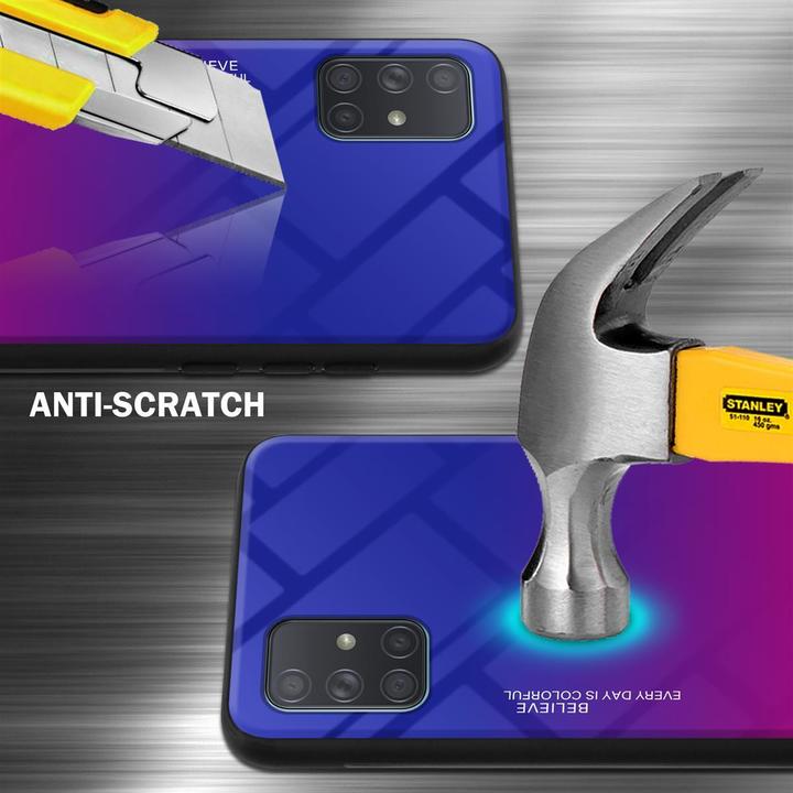 Immagine prodotto Cadorabo Copertura in vetro TPU 2 colori (Samsung Galaxy A71)