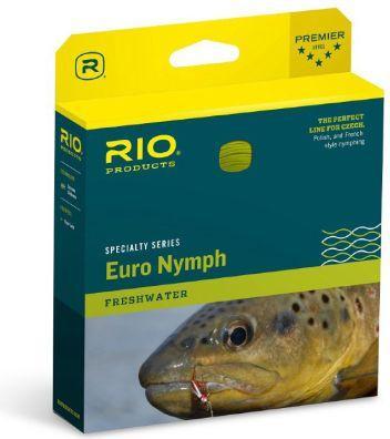 Produktbild Rio Products Euro Nymph Fliegenschnur in Orange/Sage/Olive (#2-5) kaufen