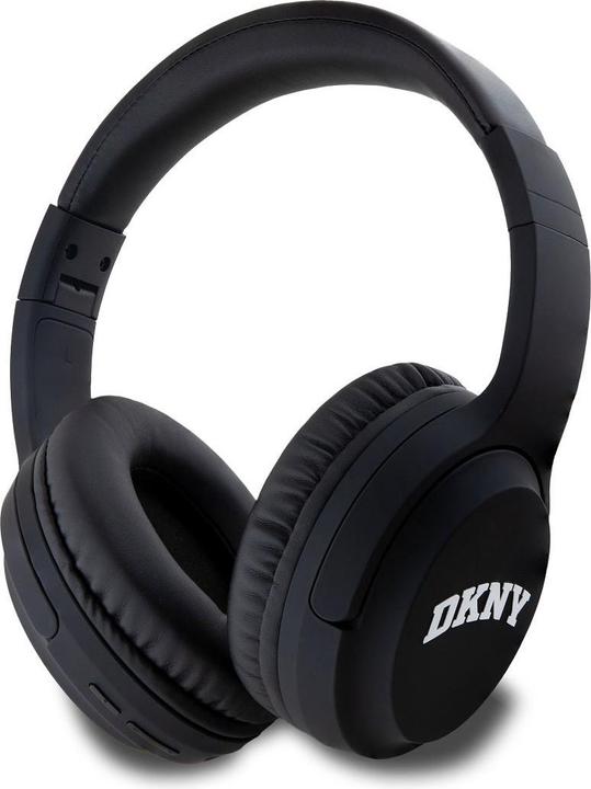 Actual product image DKNY PU Leather Arch Logo Bluetooth Stereo Headphone Black (30 h, Wireless)
