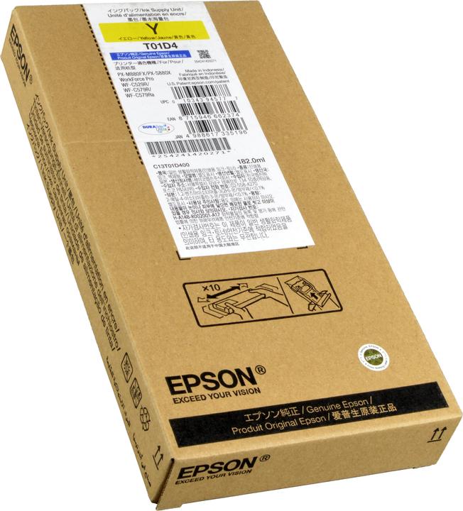 Image du produit Epson Encre C13T01D400 Jaune XXL (Y)