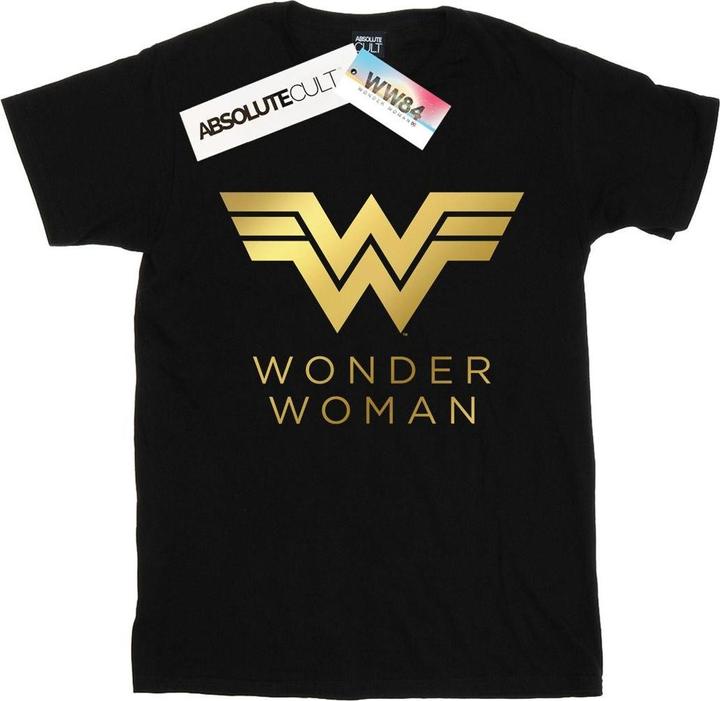 Wonder Woman 84 Golden Logo TShirt (S)