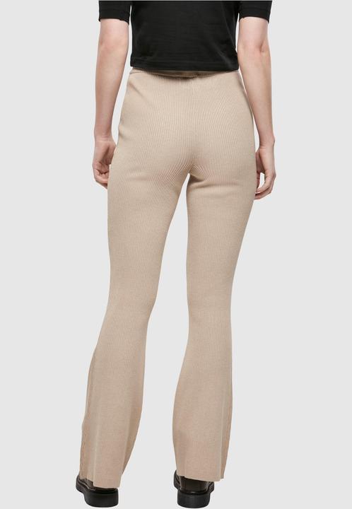 Actual product image Urban Classics Ladies Rib Knit Bootcut Leggings - 16766 (XXL)