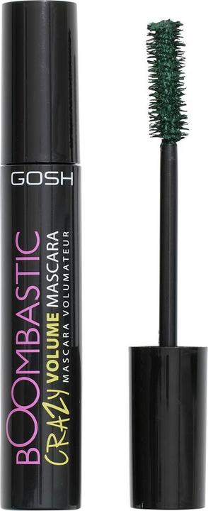 Gosh Boombastic Crazy Mascara for Extreme Volume and Long Lashes 003 Olive Green (Olive Green)