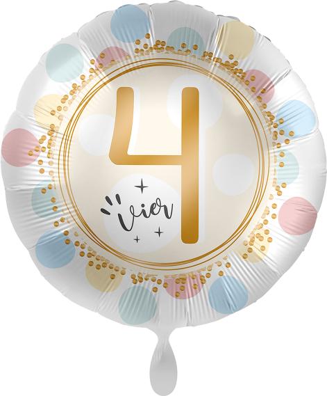 Produktbild Premioloon Folienballon 4 vier (1 x)