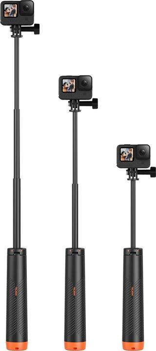 Actual product image Telesin floating tripod selfie stick (Ace, ACE PRO, Hero, Osmo Action)
