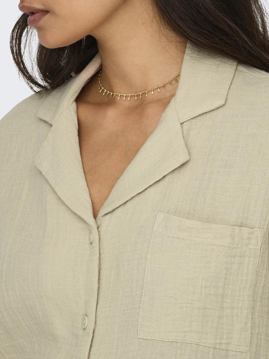 Produktbild Only Normal geschnitten Button-Down Kragen Hemd Hemd (L)