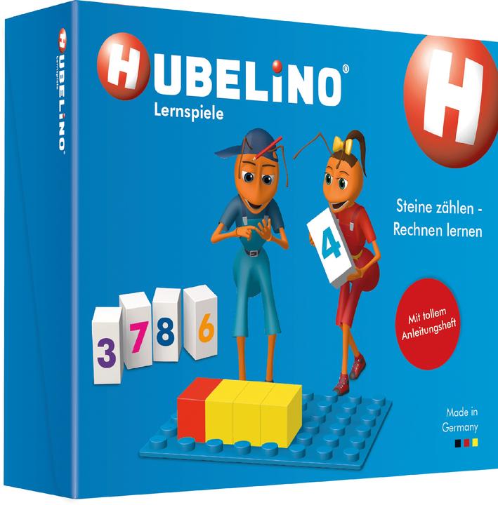Produktbild Hubelino Steine zählen - Rechnen lernen (Deutsch, Französisch, Englisch, Italienisch)