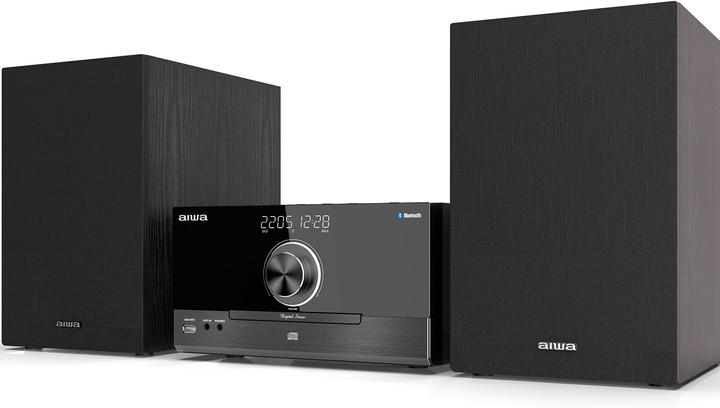 Image du produit Aiwa MSBTU-600 microjärjestelmä, musta (Bluetooth, 1x 50 W)